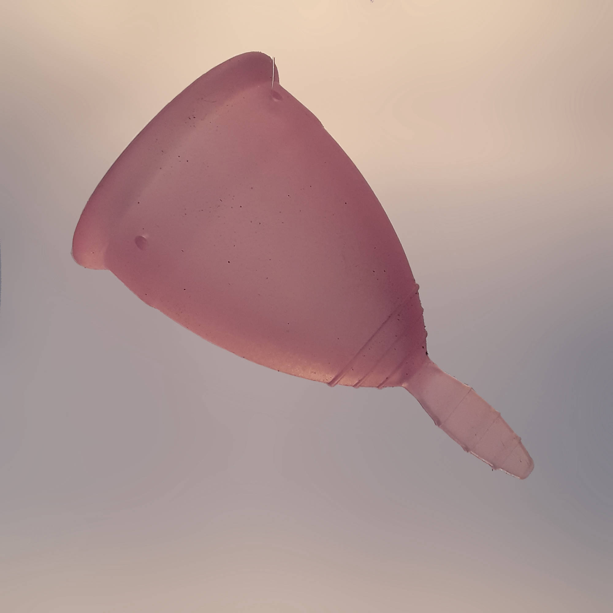 Flat Grip Menstrual Cup